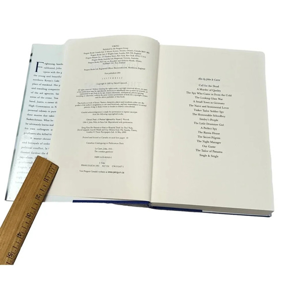 John Le Carre The Constand  Gardener HC DJ Viking First Edition 2001 - Picture 6 of 13